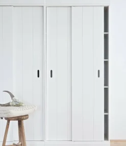 Woood Row Plankenkast Met Schuifdeuren [fsc] Discount