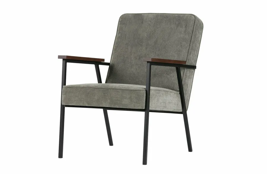 Woood Sally Fauteuil Vergrijsd Groen Online