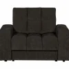 Woood Second date fauteuil vintage antraciet