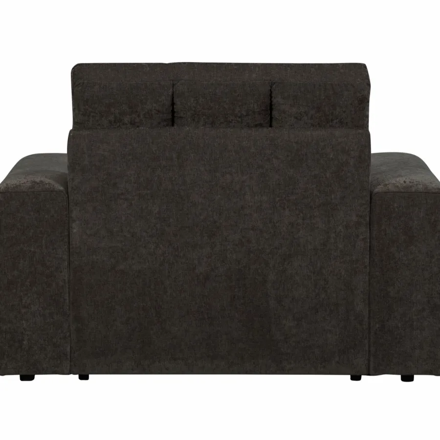 Woood Second date fauteuil vintage antraciet
