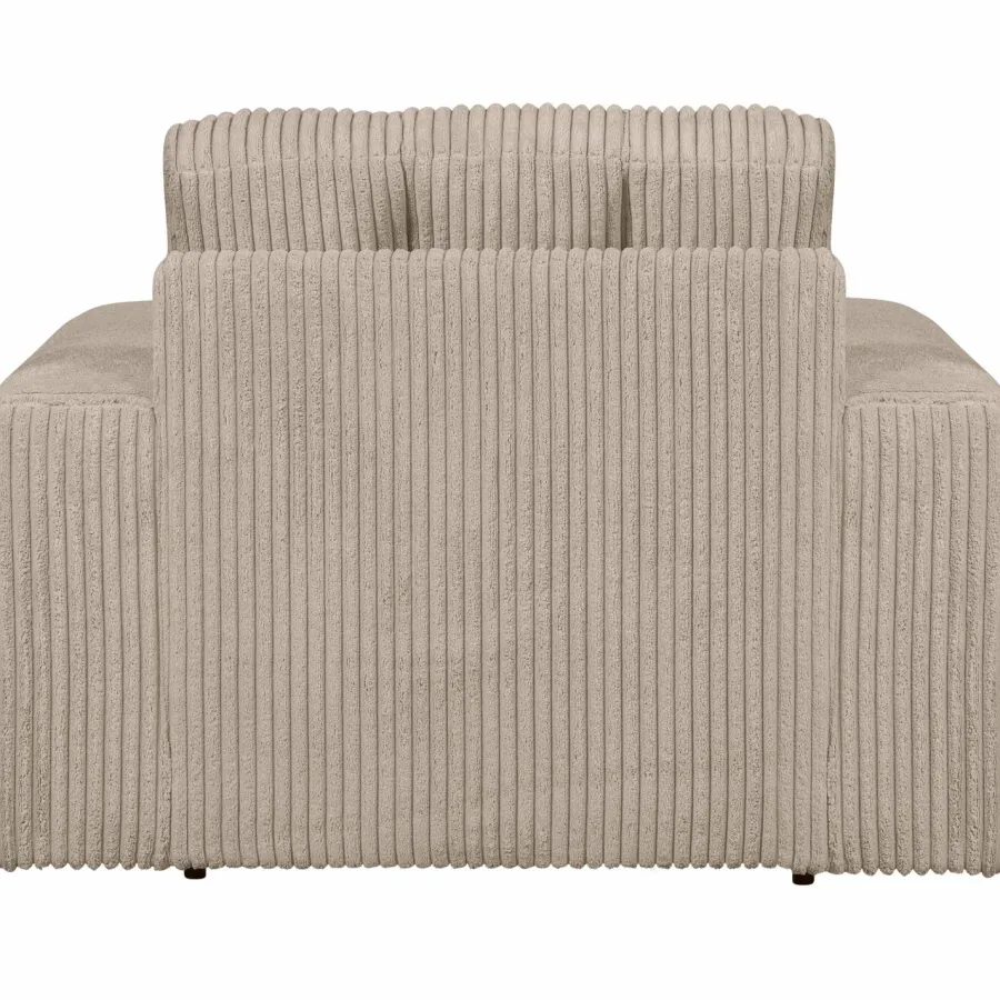 Woood Second date fauteuil grove ribstof travertin Discount
