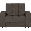 Woood Second date fauteuil vintage warm grijs