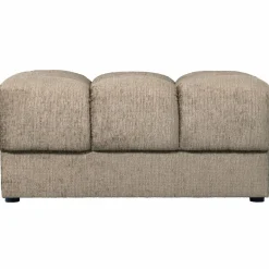 Woood Second date hocker structure velvet wheatfield Sale
