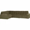 Woood Second date hoekbank links vintage groen New