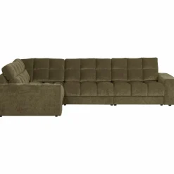 Woood Second date hoekbank links vintage groen New