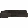 Woood Second date hoekbank links vintage antraciet New