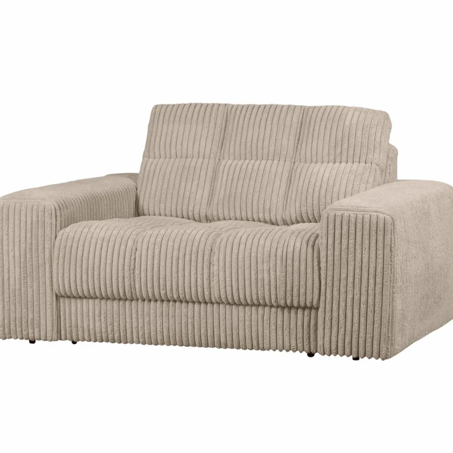 Woood Second date loveseat grove ribstof travertin Online