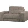 Woood Second date loveseat grove ribstof mud Discount