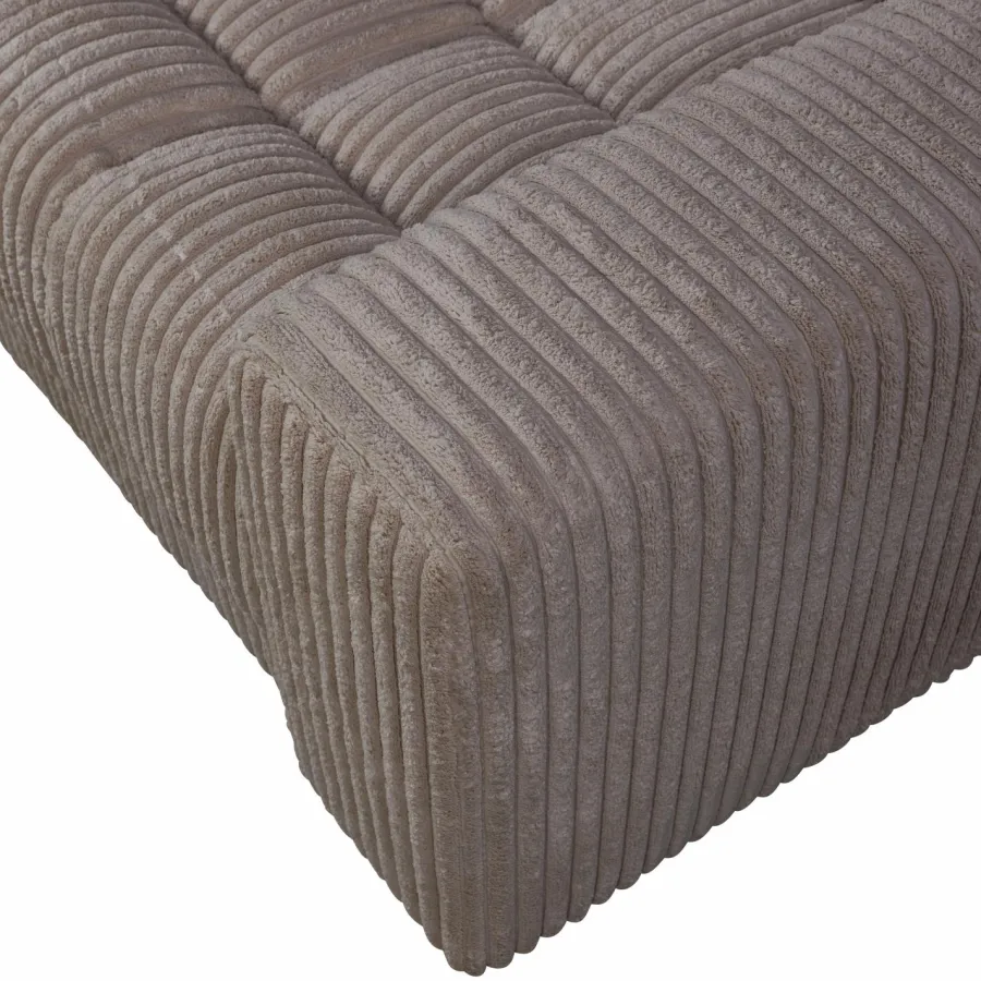Woood Second date loveseat grove ribstof mud Discount