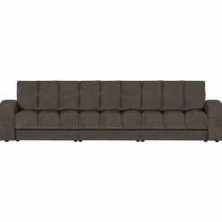 Woood Second date 3-zits bank vintage warm grijs Outlet