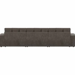 Woood Second date 3-zits bank vintage warm grijs Outlet