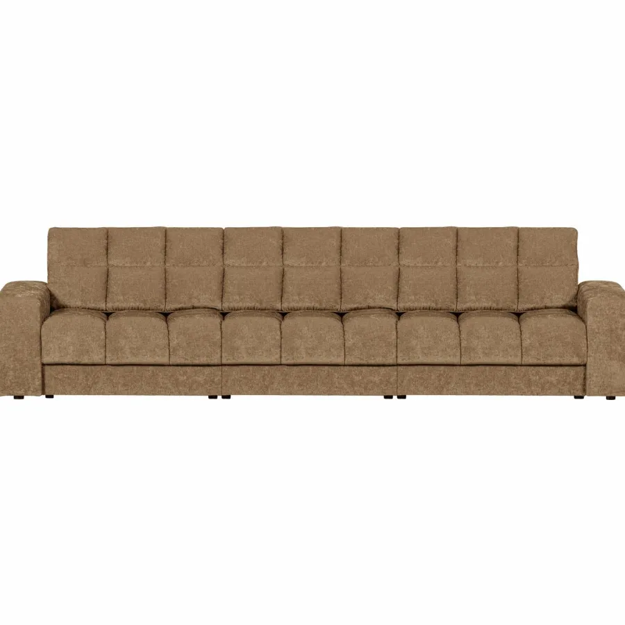 Woood Second date 3-zits bank vintage zand Outlet