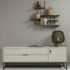 Woood Silas Tv Meubel geborsteld grenen dust [fsc] Sale
