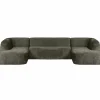 Woood Sloping u-vorm bank structure velvet frost Hot
