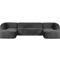 Woood Sloping u-vorm bank structure velvet mountain