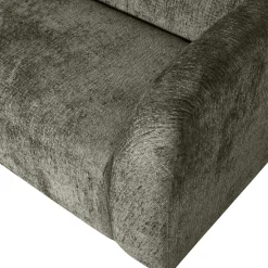 Woood Sloping 3-zits bank structure velvet frost Clearance