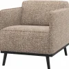 Woood Statement Fauteuil Met Arm Lichtbruin Melange Sale