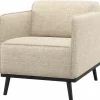 Woood Statement Fauteuil Met Arm Beige Melange Sale