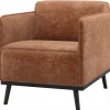 Woood Statement Fauteuil Met Arm Chenille Velvet Terra Best