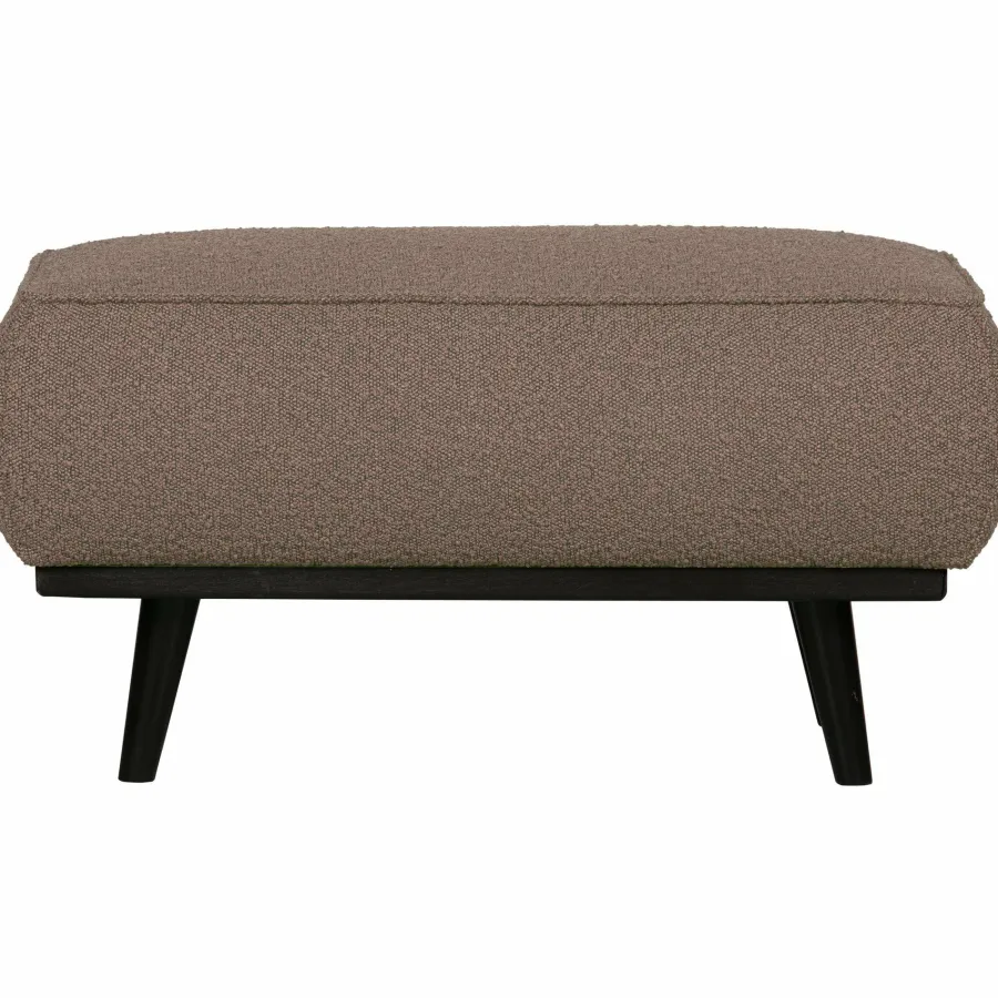 Woood Statement hocker bouclé nougat New