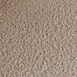 Woood Statement hocker bouclé beige