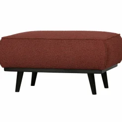 Woood Statement hocker bouclé chestnut Clearance