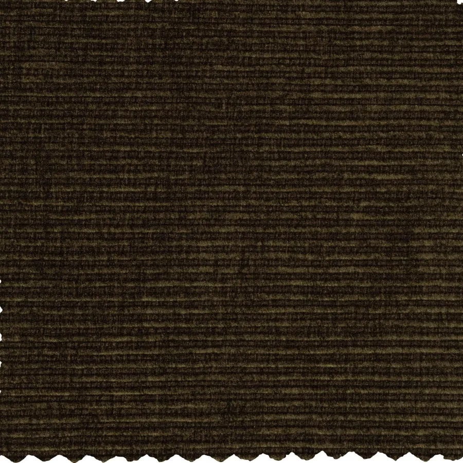 Woood Statement hocker brede platte rib warm groen Best