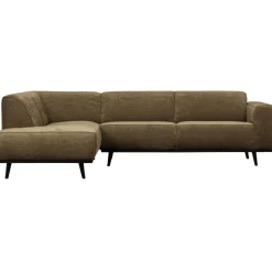 Woood Statement hoekbank links platte brede rib rock Discount