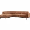 Woood Statement Hoekbank Links Chenille Velvet Terra