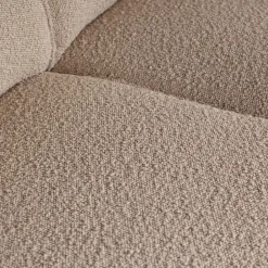 Woood Statement xl 4-zits bank 372 cm bouclé beige Sale