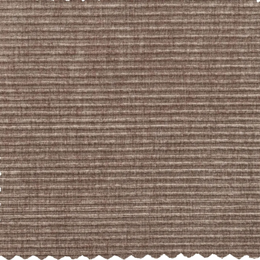 Woood Statement 3-zits bank 230 cm brede platte rib clay Online