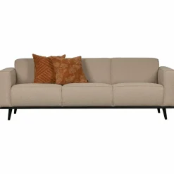 Woood Statement 3-zits bank 230 cm bouclé beige Best