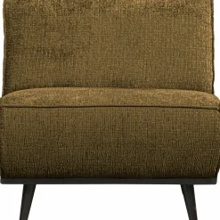 Woood Statement 1-zits element structure velvet brass