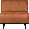 Woood Statement 1-zits element lederlook cognac Hot