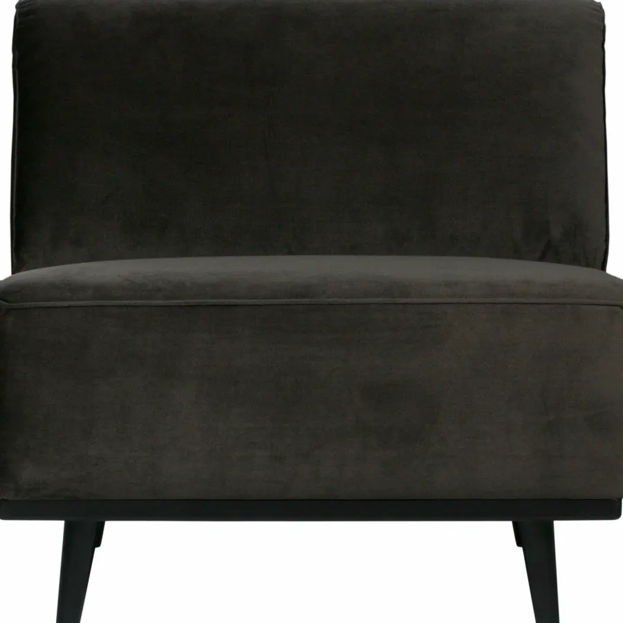Woood Statement 1-zits element fluweel warm groen Sale