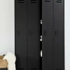Woood Stijn Hoog 2drs Lockerkast Zwart [fsc] Discount