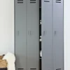 Woood Stijn Hoog 2drs Lockerkast Steel Grey [fsc] New