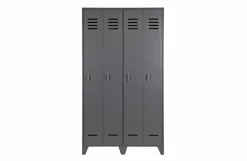 Woood Stijn Hoog 2drs Lockerkast Steel Grey [fsc] New