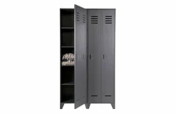 Woood Stijn Hoog 2drs Lockerkast Steel Grey [fsc] New