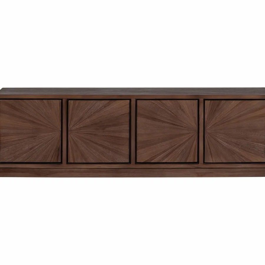 Woood Sun tv meubel recycled teak bruin