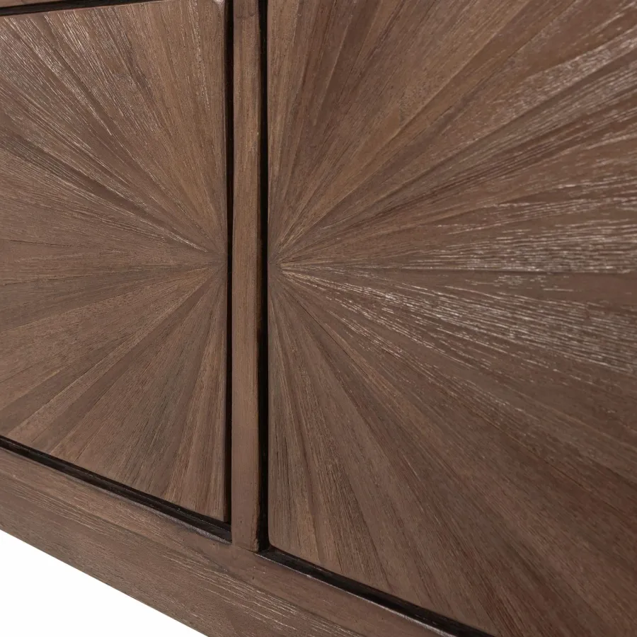 Woood Sun tv meubel recycled teak bruin