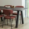 Woood Tablo eettafel afgerond vingerlas 160x90cm mystic brown [fsc] Outlet