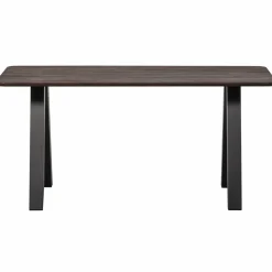 Woood Tablo eettafel afgerond vingerlas 160x90cm mystic brown [fsc] Outlet