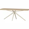 Woood Tablo Eettafel Deens Ovaal Verjongd 220x100 Cm Transparant [fsc] Hot