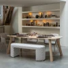 Woood Tablo eettafel deens ovaal dl 220x100cm transparant [fsc] New