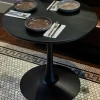 Woood Tablo eettafel rond vingerlas o80cm blacknight [fsc] New