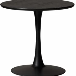 Woood Tablo eettafel rond vingerlas o80cm blacknight [fsc] New