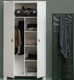 Woood Ties Kast Grenen Wit [fsc] Discount