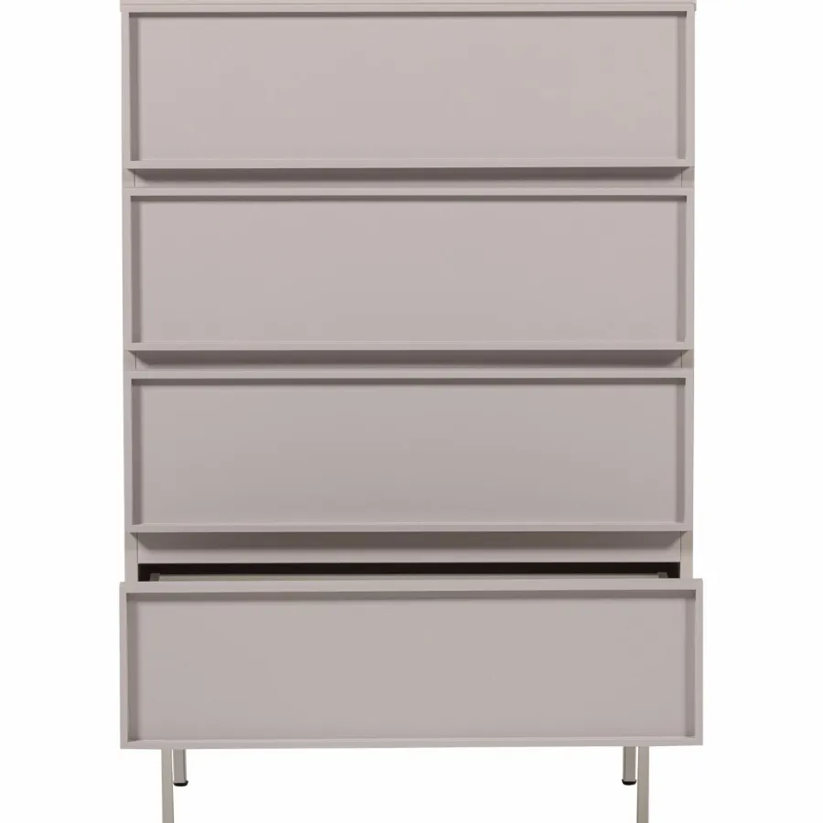 Woood Tours Ladekast 4 Lades Melamine/Mdf Zand