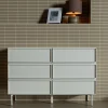 Woood Tours Ladekast 6 Lades Melamine/Mdf Zand Online